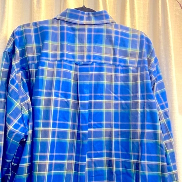 Men’s Cabela’s Outfitter Series Buttonup Plaid 100% Cotton Long Sleeve Shirt - Picture 6 of 7